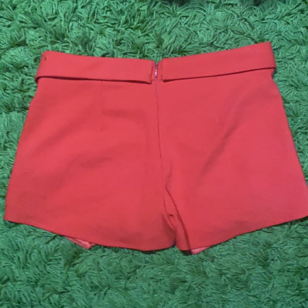 Zara Basic Orange Skort (Las) - image 3